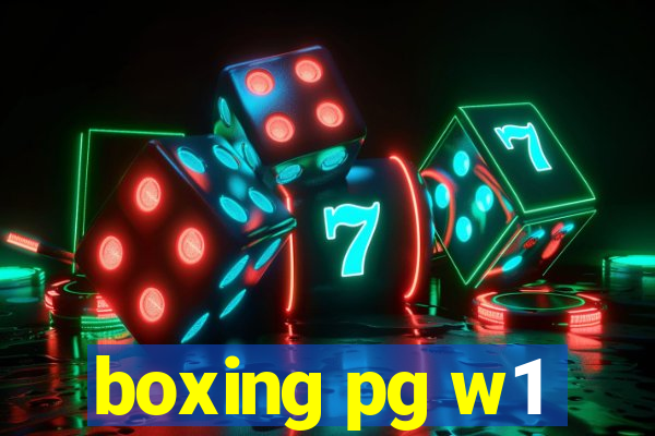 boxing pg w1